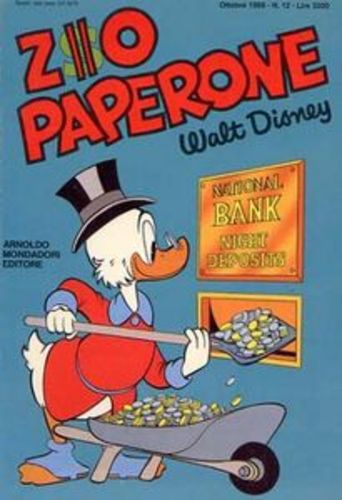 ZIO PAPERONE 12-MONDADORI- nuvolosofumetti.