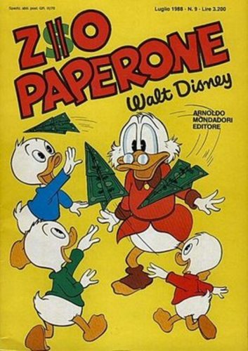ZIO PAPERONE 9-MONDADORI- nuvolosofumetti.