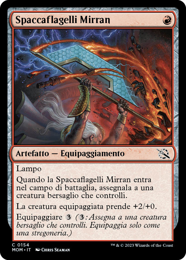SPACCAFLAGELLI MIRRAN Avanzata delle macchine 154