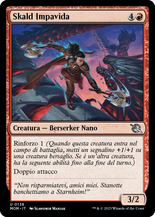 SKALD IMPAVIDA Avanzata delle macchine 138