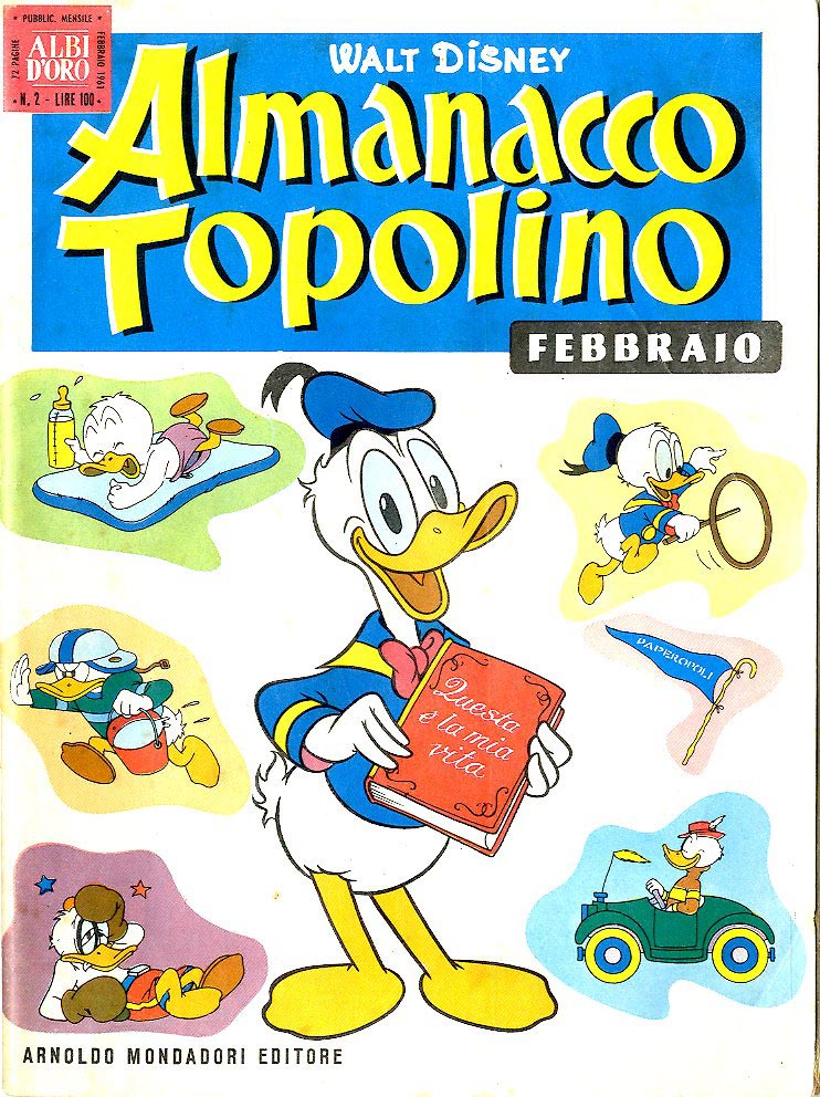 ALMANACCO TOPOLINO 1961 2