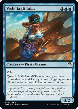 VEDETTA DI TALAS  Dominaria Unita 68
