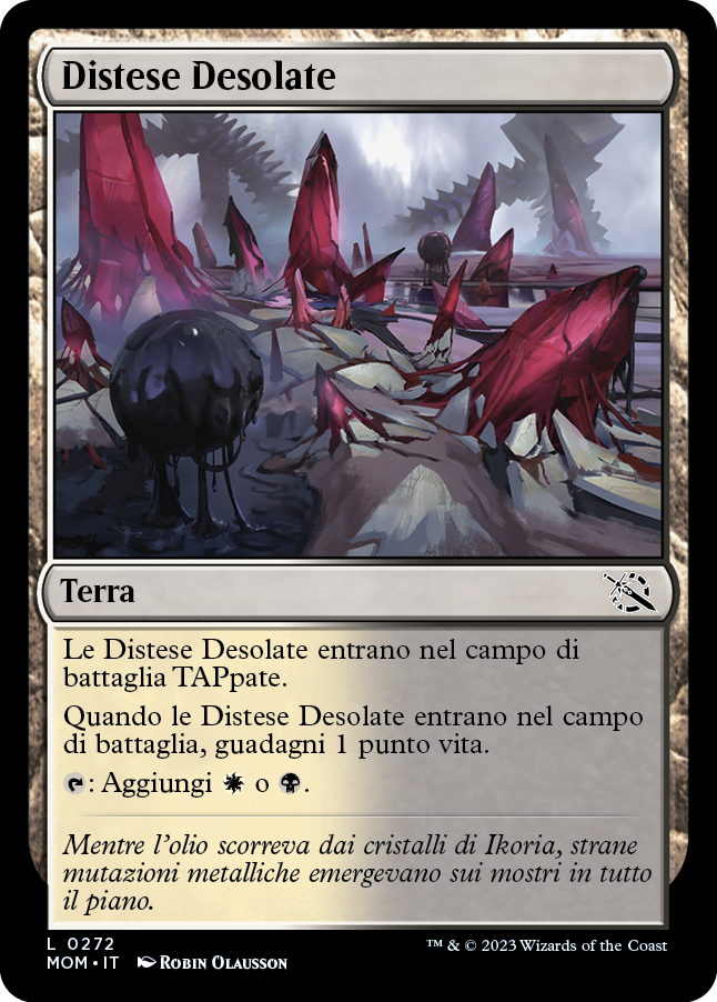 DISTESE DESOLATE Avanzata delle macchine 272