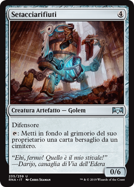Setacciarifiuti Fedeltà di Ravnica 235-Wizard of the Coast- nuvolosofumetti.