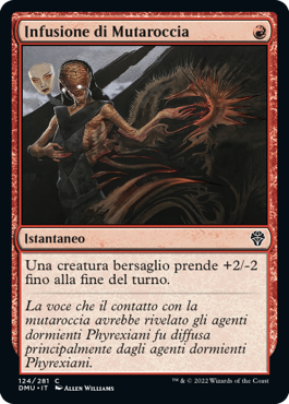INFUSIONE DI MUTAROCCIA  Dominaria Unita 124