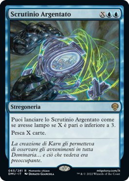 SCRUTINIO ARGENTATO  Dominaria Unita 65