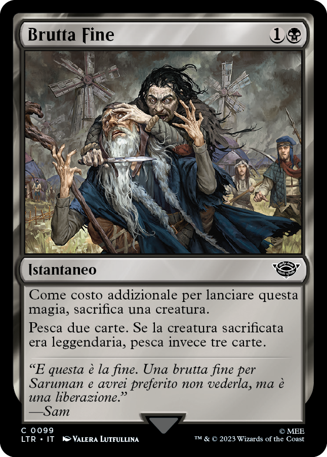 Signore degli anelli Magic - Racconti terra di mezzo 99 BRUTTA FINE