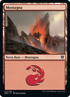 MONTAGNA (V1) FOIL  Dominaria Unita 448
