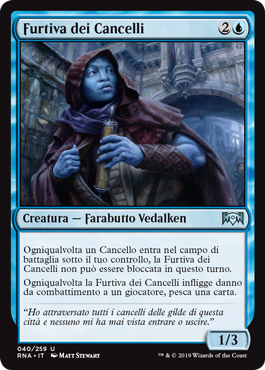 Furtiva dei Cancelli  Fedeltà di Ravnica 40-Wizard of the Coast- nuvolosofumetti.