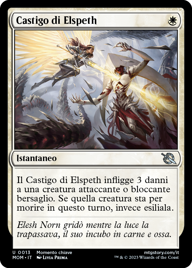 CASTIGO DI ELSPETH Avanzata delle macchine 13