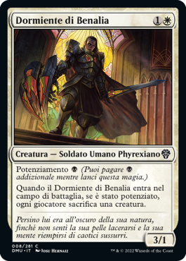 DORMIENTE DI BENALIA FOIL  Dominaria Unita 411