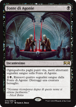 Fonte di Agonie  Fedeltà di Ravnica 74