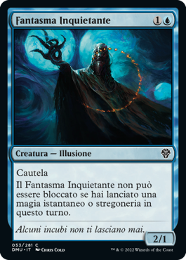 FANTASMA INQUIETANTE FOIL  Dominaria Unita 420