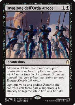 Invasione dell'Orda Atroce La Guerra della Scintilla 86-Wizard of the Cost- nuvolosofumetti.