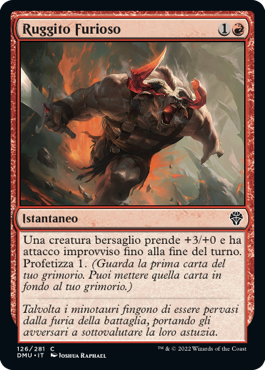 RUGGITO FURIOSO FOIL  Dominaria Unita 432
