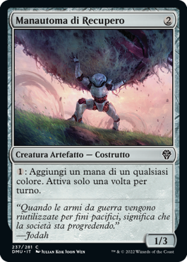 MANAUTOMA DI RECUPERO  Dominaria Unita 237