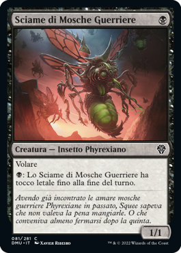 SCIAME DI MOSCHE GUERRIERE  Dominaria Unita 81