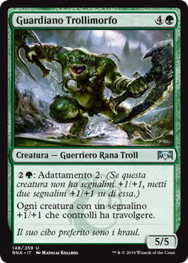 Guardiano Trollimorfo  Fedeltà di Ravnica 148-Wizard of the Coast- nuvolosofumetti.