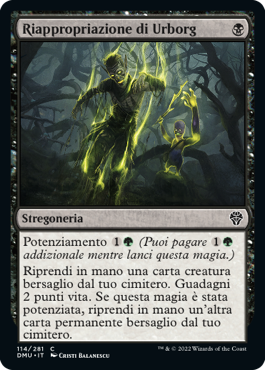 RIAPPROPRIAZIONE DI URBORG  Dominaria Unita 114
