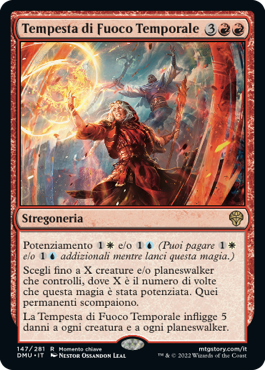 TEMPESTA DI FUOCO TEMPORALE Dominaria Unita 147