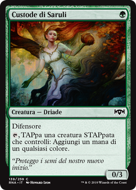 Custode di Saruli  Fedeltà di Ravnica 139-Wizard of the Coast- nuvolosofumetti.
