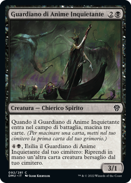 GUARDIANO DI ANIME INQUIETANTI FOIL  Dominaria Unita 426