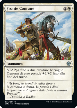 FRONTE COMUNE  Dominaria Unita 21