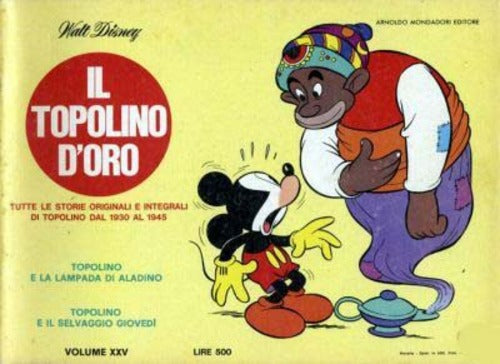IL TOPOLINO D'ORO 25-MONDADORI- nuvolosofumetti.