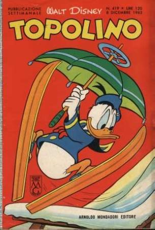 TOPOLINO 419-MONDADORI- nuvolosofumetti.