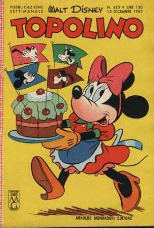 TOPOLINO 420-MONDADORI- nuvolosofumetti.