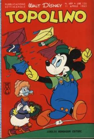 TOPOLINO 489-MONDADORI- nuvolosofumetti.