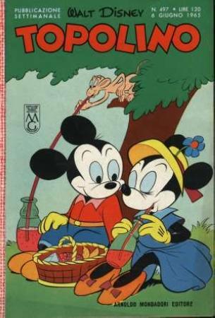 TOPOLINO 497-MONDADORI- nuvolosofumetti.