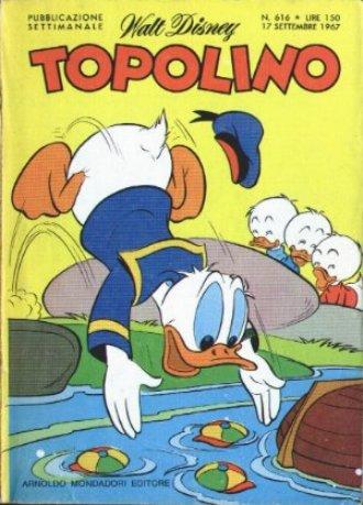 TOPOLINO 616-MONDADORI- nuvolosofumetti.