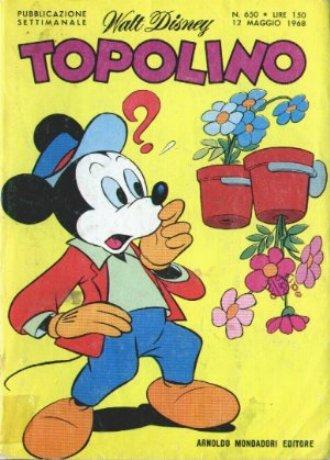 TOPOLINO 650-MONDADORI- nuvolosofumetti.