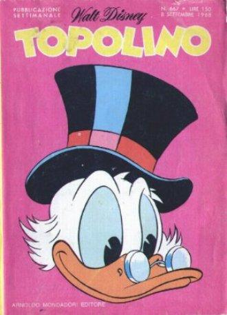 TOPOLINO 667-MONDADORI- nuvolosofumetti.