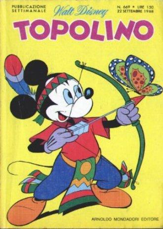 TOPOLINO 669-MONDADORI- nuvolosofumetti.