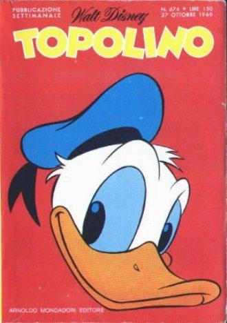 TOPOLINO 674-MONDADORI- nuvolosofumetti.