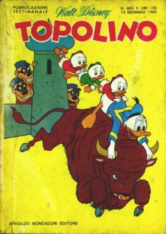 TOPOLINO 685-MONDADORI- nuvolosofumetti.
