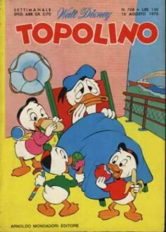TOPOLINO 768-MONDADORI- nuvolosofumetti.