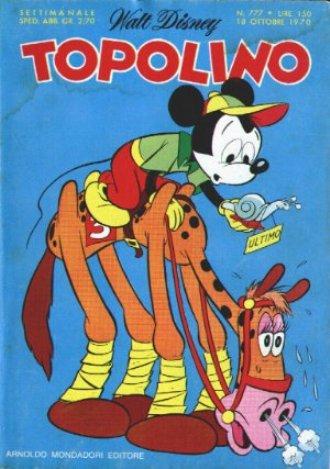 TOPOLINO 777-MONDADORI- nuvolosofumetti.