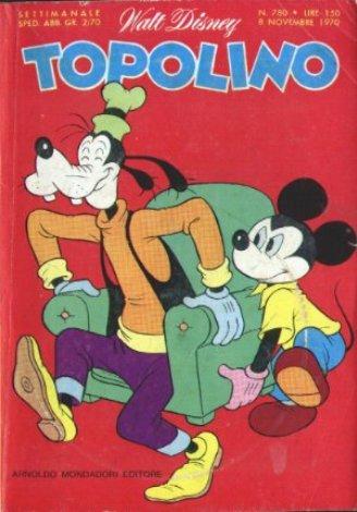 TOPOLINO 780-MONDADORI- nuvolosofumetti.