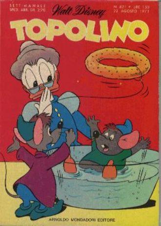 TOPOLINO 821-MONDADORI- nuvolosofumetti.