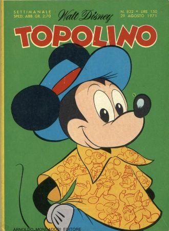 TOPOLINO 822-MONDADORI- nuvolosofumetti.