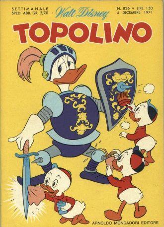 TOPOLINO 836-MONDADORI- nuvolosofumetti.