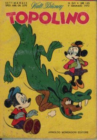 TOPOLINO 841-MONDADORI- nuvolosofumetti.