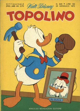 TOPOLINO 843-MONDADORI- nuvolosofumetti.