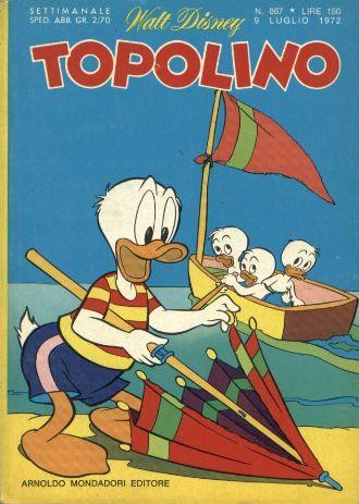 TOPOLINO 867-MONDADORI- nuvolosofumetti.