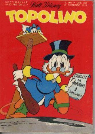 TOPOLINO 993-MONDADORI- nuvolosofumetti.