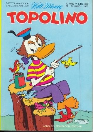 TOPOLINO 1022-MONDADORI- nuvolosofumetti.