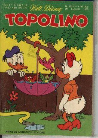 TOPOLINO 1025-MONDADORI- nuvolosofumetti.